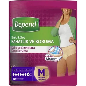 Emici Külot Kadın Medium ( Orta Boy ) 10 Lu