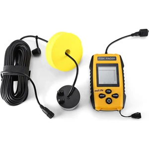 0.7 - 100 M Balık Bulucu 200KHZ Sonar Sounder Echo Alarm Balıkçılık Transdüser (Yurt Dışından)