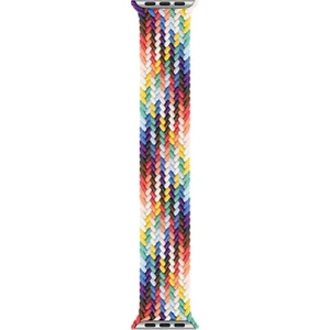 Apple Watch Uyumlu Series 5 40MM Kordon, (Small Size, 127MM) Braided Solo Loop Band Pride Edition