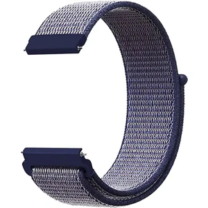 Samsung Gear S2 Classic Hasırlı Kordon Woven Sport Loop Mor