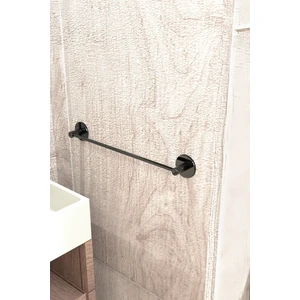 Siyah Ekonomik Uzun Havluluk, Banyo Havlu Askısı