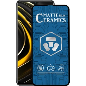 Case World Xiaomi Poco M3 Tam Kaplayan Mat Seramik Nano Esnek Ekran Koruyucu