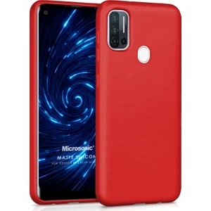 Matte Silicone Reeder P13 Blue Max Pro Kılıf Kırmızı