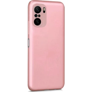 Matte Silicone Xiaomi Mi 11I Kılıf Rose Gold
