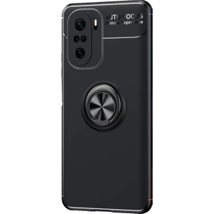 Xiaomi Mi 11I Kılıf Kickstand Ring Holder Siyah