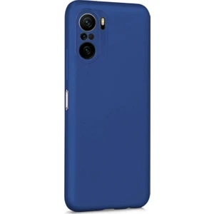 Matte Silicone Xiaomi Mi 11I Kılıf Lacivert