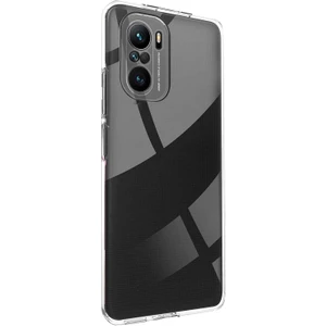 Xiaomi Mi 11I Kılıf Transparent Soft Beyaz