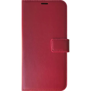 Vivo Y11S Kılıf Delux Leather Wallet Kırmızı
