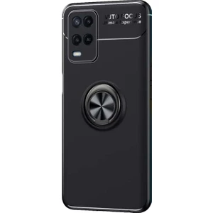 Oppo A54 4g Kılıf Kickstand Ring Holder Siyah