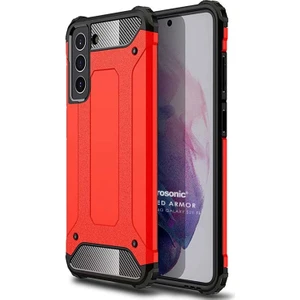 Samsung Galaxy S21 Fe Kılıf Rugged Armor Kırmızı