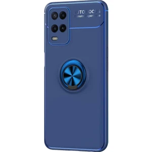 Oppo A54 4g Kılıf Kickstand Ring Holder Lacivert