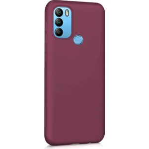 Matte Silicone General Mobile Gm 21 Plus Kılıf Mor