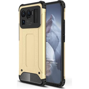 Xiaomi Mi 11 Ultra Kılıf Rugged Armor Gold