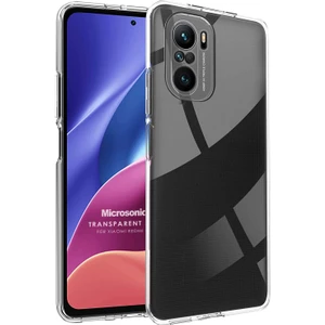 Xiaomi Redmi K40 Kılıf Transparent Soft Beyaz