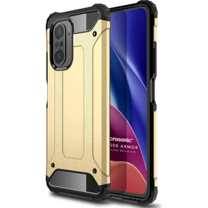 Xiaomi Redmi K40 Kılıf Rugged Armor Gold