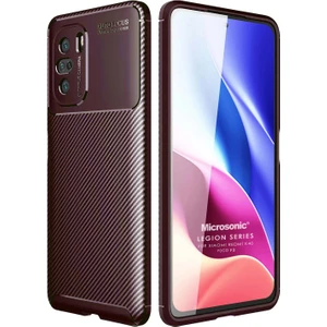 Xiaomi Redmi K40 Kılıf Legion Series Kahverengi