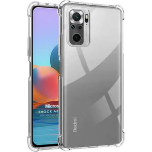 Xiaomi Redmi Note 10 Kılıf Shock Absorbing Şeffaf