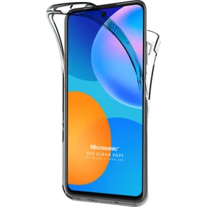 Huawei P Smart 2021 Kılıf 6 Tarafı Tam Full Koruma 360 Clear Soft Şeffaf