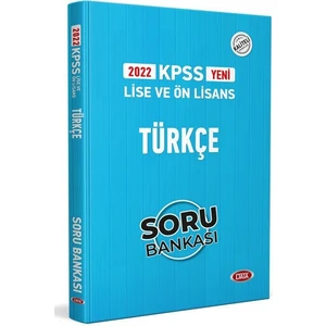 Data Yayınları 2022 KPSS Lise ve Ön Lisans Türkçe Soru Bankası