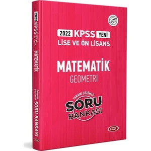 Data Yayınları 2022 KPSS Lise ve Ön Lisans Matematik Tamamı Çözümlü Soru Bankası