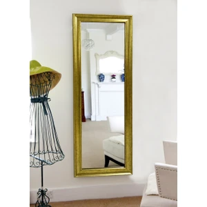 Altın Varak Çerçeveli Boy Aynası  40X100
