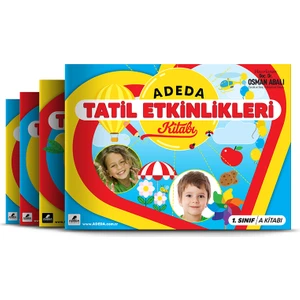 Adeda Yayıncılık Tatil Etkinlikleri Kitabı 1. Sınıf