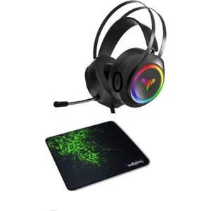 Profesyonel Headset Pro 7.1 USB Rgb Gaming Oyuncu Kulaklığı + Mouse Pad
