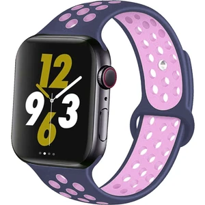 Samsung Galaxy Watch 3 45 mm Için Delikli Silikon Kordon Kayış - KY13