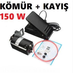 150W Ev Tipi Aile Dikiş Makine Motoru ve Pedalı
