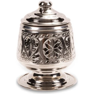 Bakır Sevgim Nikelajlı El Işlemesi Bakır Şekerlik