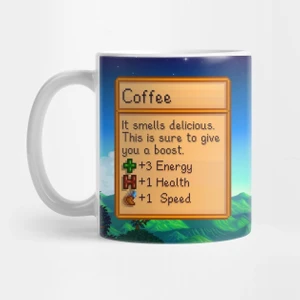 Stardew Valley Coffee Kupa Bardak