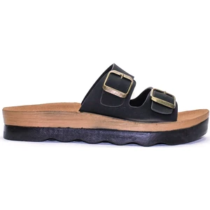 Çift Tokalı Kadın Terlik