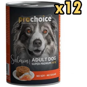 Pro Choice Adult Somonlu Yetişkin Köpek Konservesi 400 gr x 12
