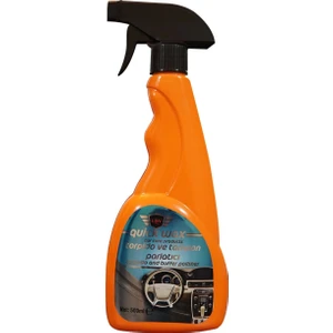 Quick Wax Oto Torpido ve Tampon Parlatıcı Araç Torpido Parlatıcı Süt 400 ml Sprey