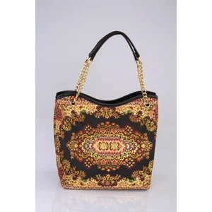 MOTTİF İSTANBUL Zincirli  Otantik Dokuma Kadın Omuz Çanta 1024.10