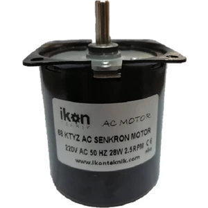 Ikon Kuluçka Çevirme Motoru 68 Ktyz 2.5 Rpm 28W Viyol Motoru