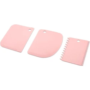 3'lü Hamur Kesici Kazıyıcı Dekoratör