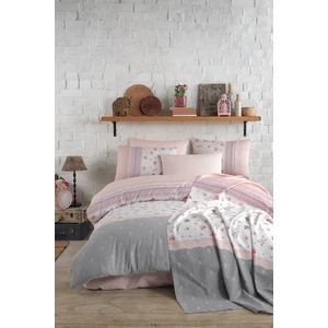 Cotton Life Çift Kişilik Pike Takımı - Lusia Somon
