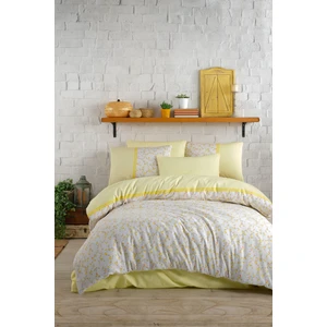 Cotton Life Çift Kişilik Nevresim Takımı - Lolie Sarı