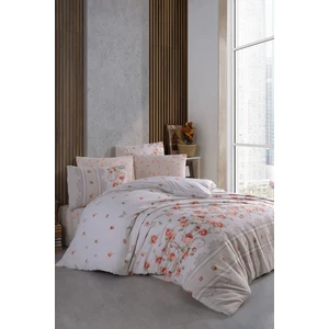 Cotton Life Çift Kişilik Nevresim Takımı - Rose Kahve