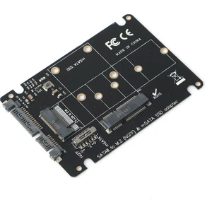 Msata + M.2 Ngff To Sata Dönüştürücü Adaptör (Dk-Ac-Mcombo)