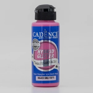 Hybrid Multisurface Simli Akrilik Boya 120 ml - HSG-025 Fuşya