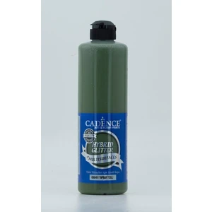 Hybrid Multisurface Simli Akrilik Boya 500 ml - HSG-051 Yaprak Yeşili
