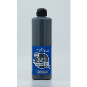 Hybrid Multisurface Simli Akrilik Boya 500 ml - HSG-091 Antrasit Siyah