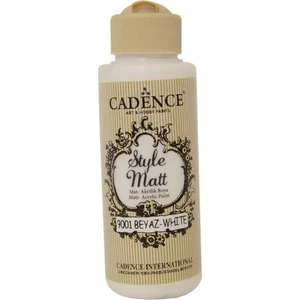 S9001 Beyaz Mat Akrilik Boya 120 ml