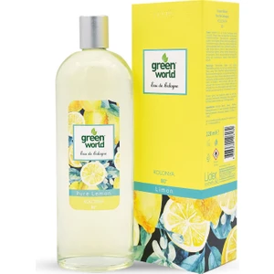 Green World Cam Şişe Kolonya Pure Lemon 220 Ml.