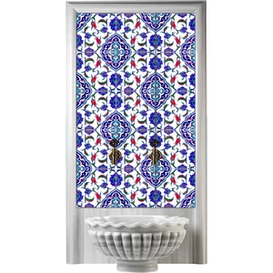 Armada Çini 60x100 Cm Ac 44 Osmanlı Serigraf Türk Hamamı Pano
