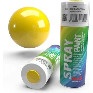 Mxs - Ral 1023 - Trafik Sarı - Sprey Boya 400ML