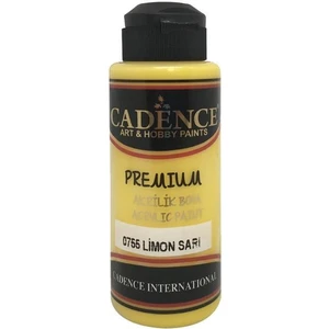 Premium Akrilik Boya 0755 Limon Sarı 120ML
