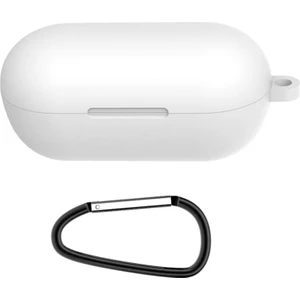 Haylou Gt 1 Pro Uyumlu Kancalı Silikon Kılıf Beyaz